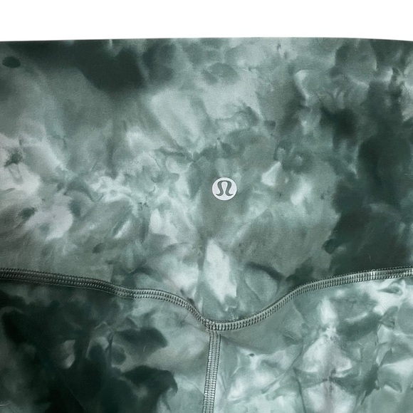 Lululemon Align High Rise Pant 28" Diamond Dye Starlight Spruce Green Size 2 - Picture 5 of 8